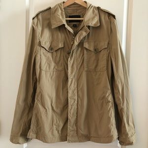 Banana Republic Khaki Jacket Mens Sz M
